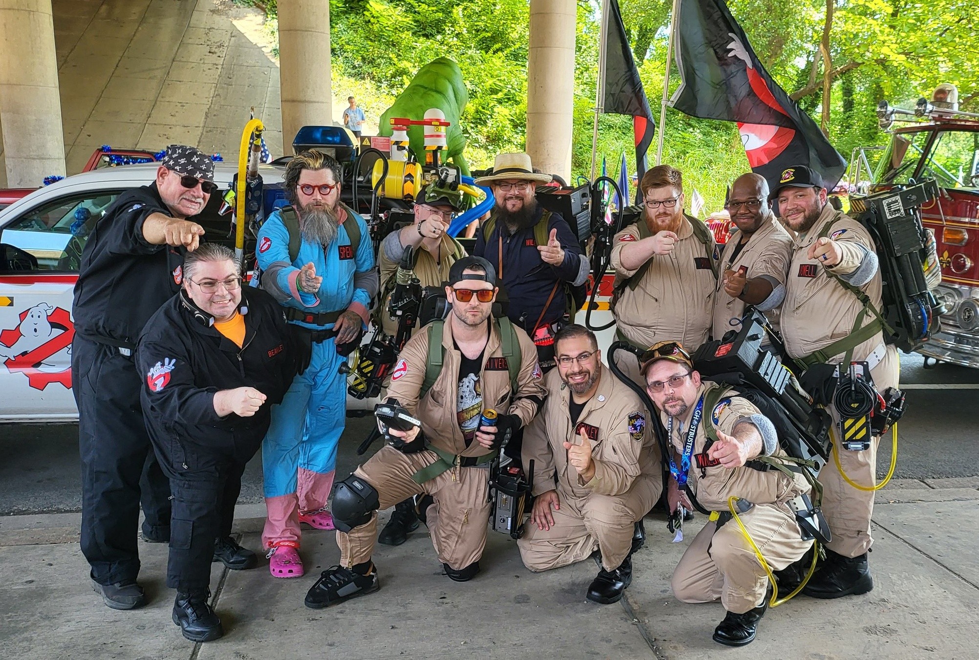 Chesapeake Ghostbusters Maryland Arbutus 4th of July Parade